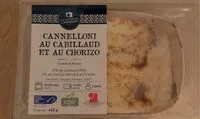 İçindeki şeker miktarı Cannelloni garnis Cabillaud