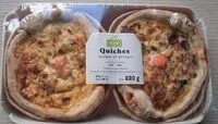 入っている砂糖の量 Quiches saumon et poireau