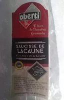 Quantité de sucre dans Saucisse de Lacaune