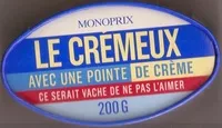 Zuckermenge drin Le Crémeux (31 % MG)