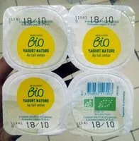 Quantité de sucre dans Yaourt Bio nature au lait entier bio
