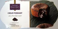 Suhkru kogus sees Coeur fondant au chocolat noir