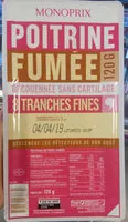 İçindeki şeker miktarı poitrine fumée