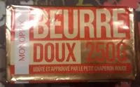 चीनी की मात्रा Beurre doux