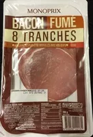 İçindeki şeker miktarı Bacon fumé