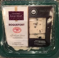 İçindeki şeker miktarı Roquefort affiné en caves naturelles