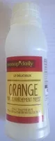 Amount of sugar in Jus d'orange fraîchement pressé