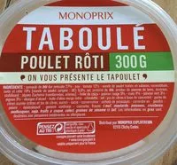 Sokerin määrä sisällä Taboulé Poulet rôti