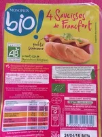 Quantité de sucre dans 4 Saucisses de Francfort