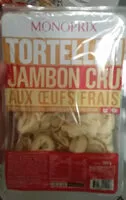चीनी की मात्रा Tortellini jambon cru aux oeufs frais
