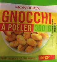 Quantité de sucre dans Gnocchi à poêler
