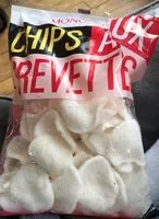 含糖量 Chips de crevettes