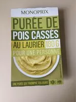 Cantidad de azúcar en Purée de pois cassés au laurier