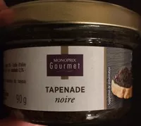 Sokerin määrä sisällä Tapenade noire