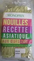 Suhkru kogus sees Nouilles recette asiatique aux oeufs