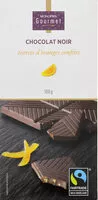 चीनी की मात्रा Chocolat noir écorces d'oranges confites
