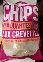 含糖量 Chips Craquantes aux Crevettes