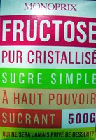 Fructose pur cristallise