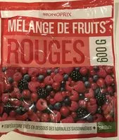 Zuckermenge drin Mélange de fruits rouges