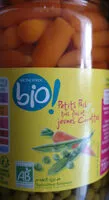 Jumlah gula yang masuk Petits pois carottes