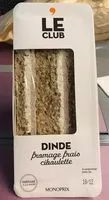 İçindeki şeker miktarı Le Club - Dinde fromage frais ciboulette