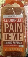 İçindeki şeker miktarı Pain de mie complet grand format