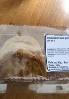 Amount of sugar in Chausson aux pommes