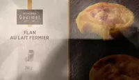Suhkru kogus sees Flans au lait fermier