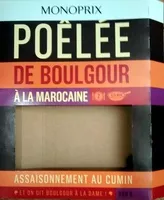 Poelees de boulgour a la marocaine