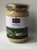 Sokerin määrä sisällä Moutarde aux fines herbes