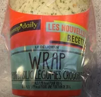 Amount of sugar in Wrap Thon Basilic Légumes croquants