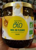 Sokerin määrä sisällä Miel de Fleurs Liquide