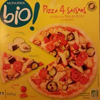 Suhkru kogus sees Pizza 4 saisons Bio