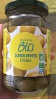 İçindeki şeker miktarı Olives vertes entières
