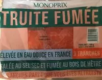 Amount of sugar in Truite fumée