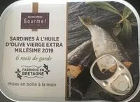 İçindeki şeker miktarı Sardines a l'huile d'olive vierge extra millesime 2019