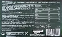 İçindeki şeker miktarı galettes de blé noir chèvre lardons