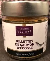 Suhkru kogus sees Rillettes de saumon d'Ecosse