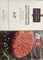 Suhkru kogus sees 4 steaks hachés race charolaise pur boeuf façon bouchère