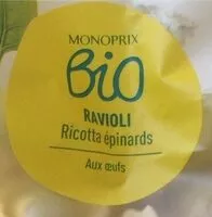 Zuckermenge drin Ravioli Ricotta épinards