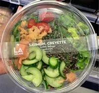 Количество сахара в Salade saumon, crevette
