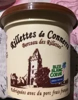 入っている砂糖の量 Rillettes de Connerré