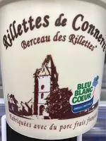 入っている砂糖の量 Rillettes de connerré