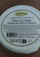Jumlah gula yang masuk Tripes à la tomate
