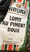 Suhkru kogus sees Lomo au piment doux