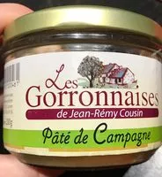 Sucre et nutriments contenus dans Les goronnaise