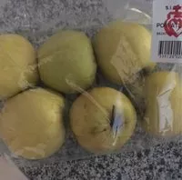 Suhkru kogus sees Pomme Golden