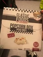 入っている砂糖の量 Popcorn Box