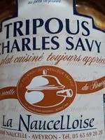 चीनी की मात्रा Tripoux charles savy