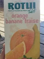 Zuckermenge drin Rotu orange banane fraise